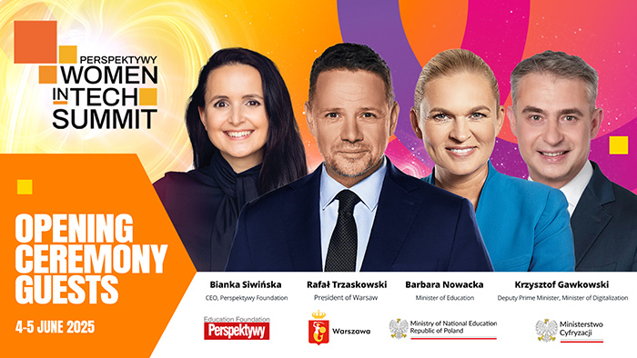 Już za 3 tygodnie wystartuje Perspektywy Women in Tech Summit