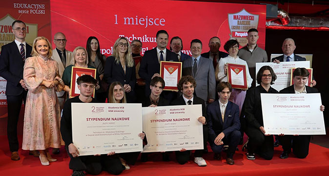Najlepsze szkoły na Mazowszu uhonorowane
