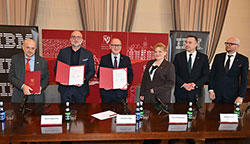 Strategiczna współpraca Politechniki Wrocławskiej z IBM 