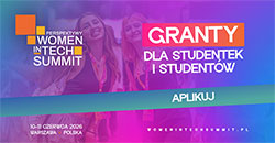 Granty studenckie na Perspektywy Women in Tech Summit 2026