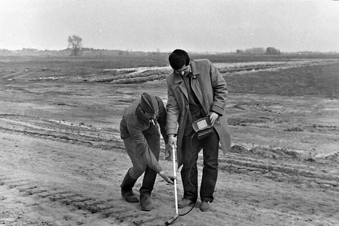 Waldemar Siwiński w Czarnobylu w 1987