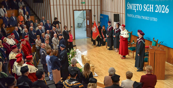Święto SGH w 120-lecie najstarszej uczelni biznesu i ekonomii w Polsce
