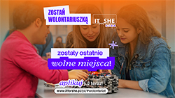 Wakacyjna przygoda z wolontariatem IT for SHE Kids!
