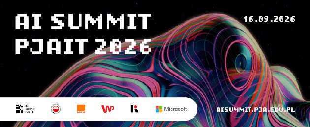 AI Summit PJAIT 2026 - Dragan, Dukaj i Naskręcki na jednej scenie